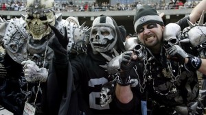 Ironically enough, being a Raiders fan makes one equally as crazy
